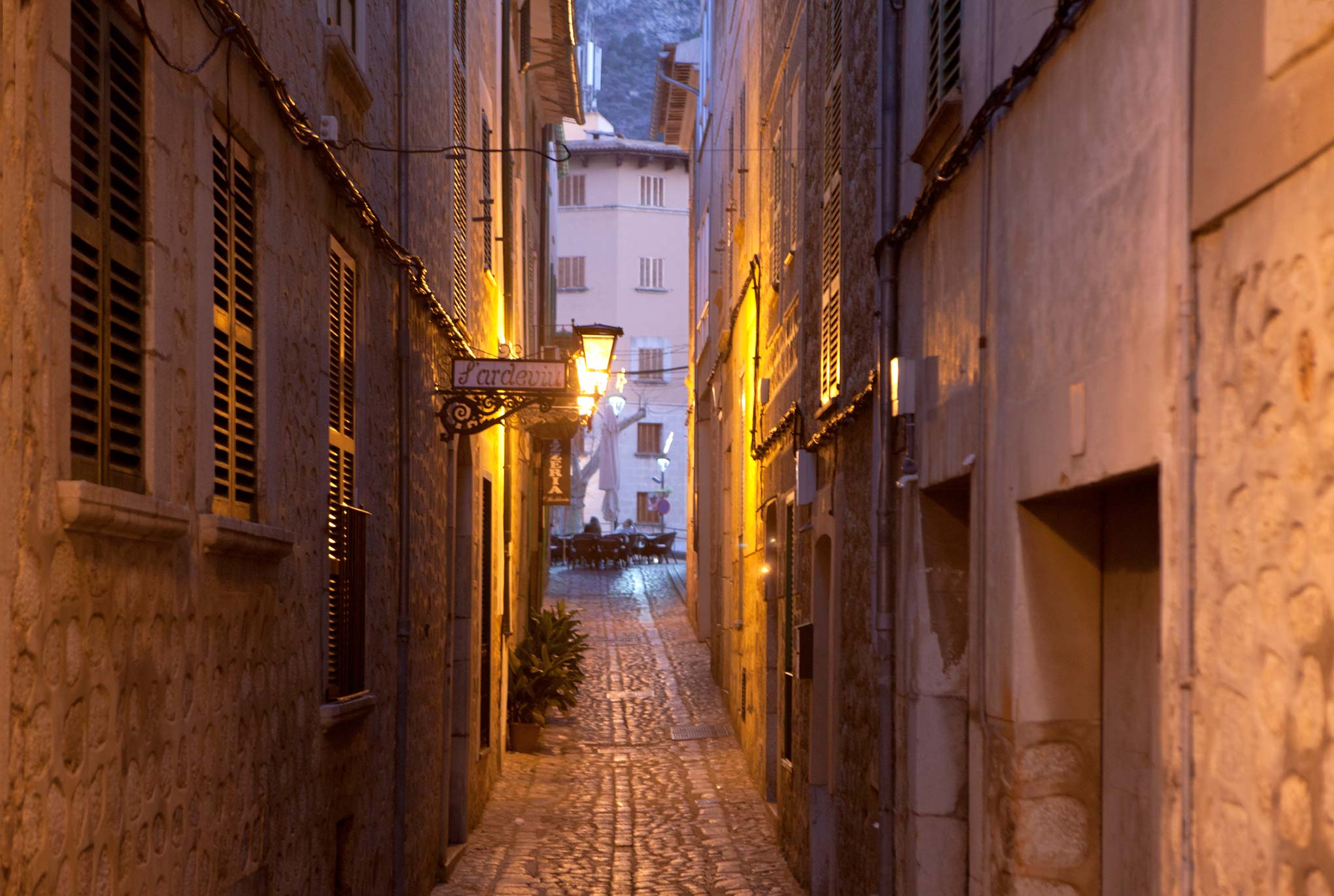 calle Ardeviu en Sóller