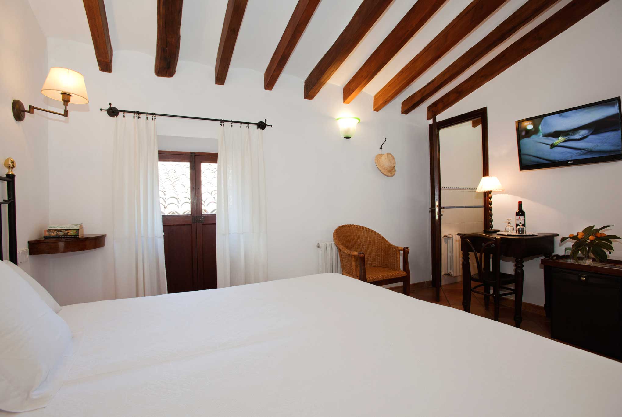 Habitación del hotel s'Ardeviu de Sóller
